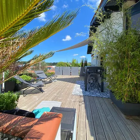 Вилла Biarritz, Villa Standing 8 Couchages, Grand Jardin Биарриц